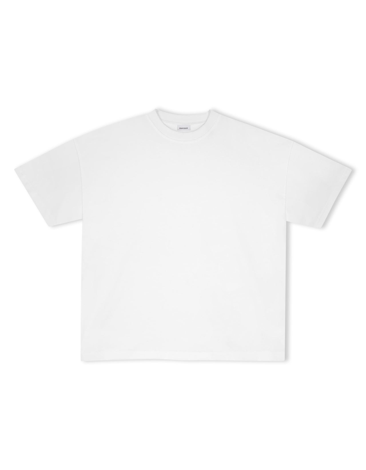 Boxy Blank T-shirt White