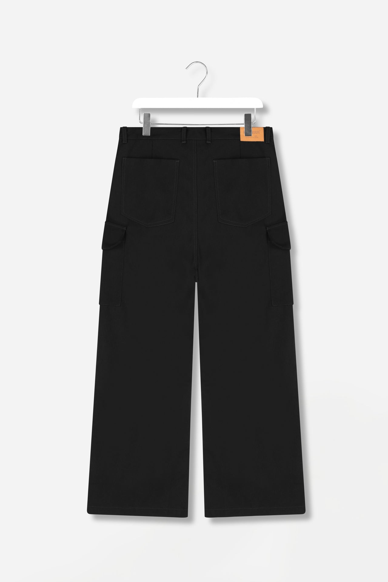 Atelier Tailored Cargo Trousers Black