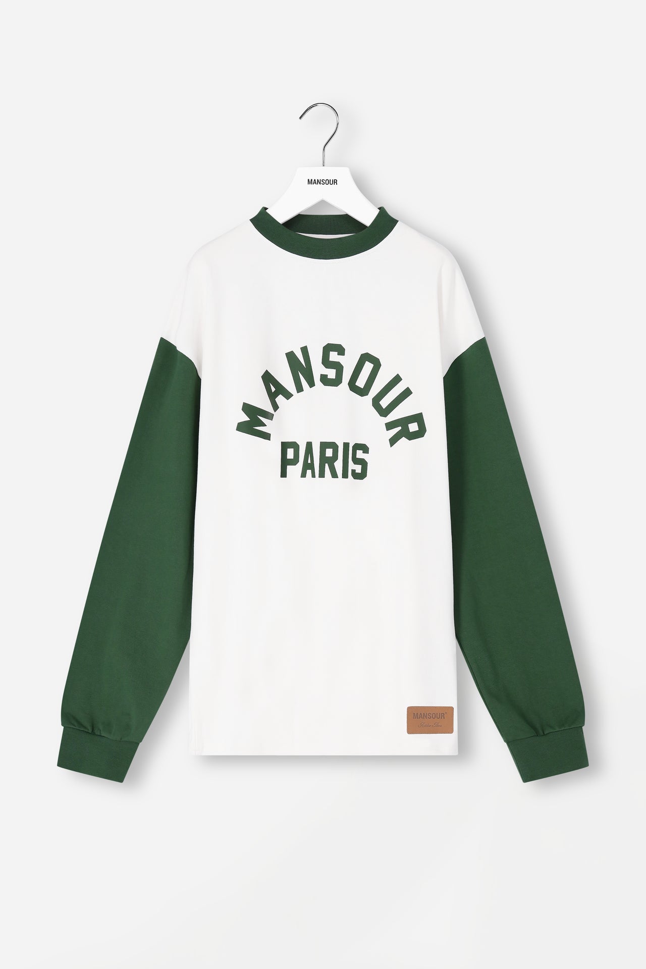 Paris College Baseball Longsleeve Vintage Green