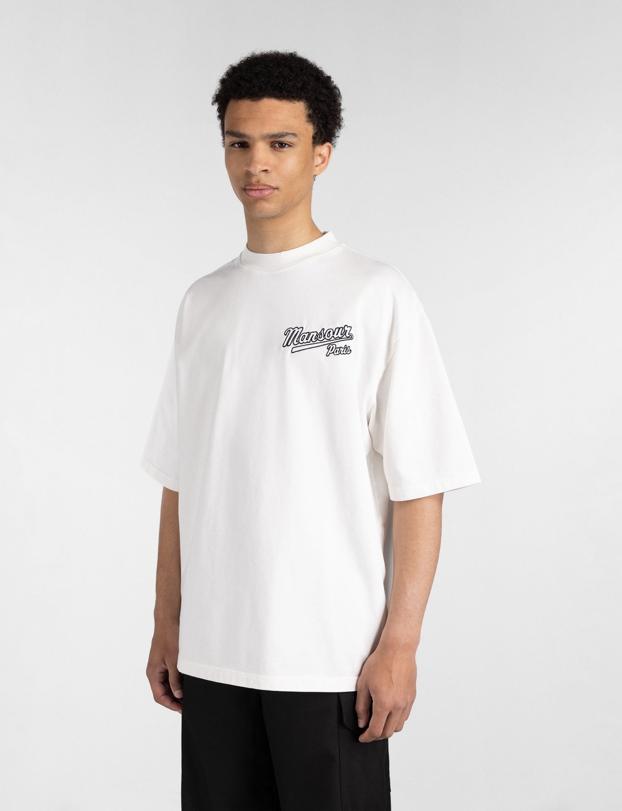 Retro logo T-shirt marshmellow