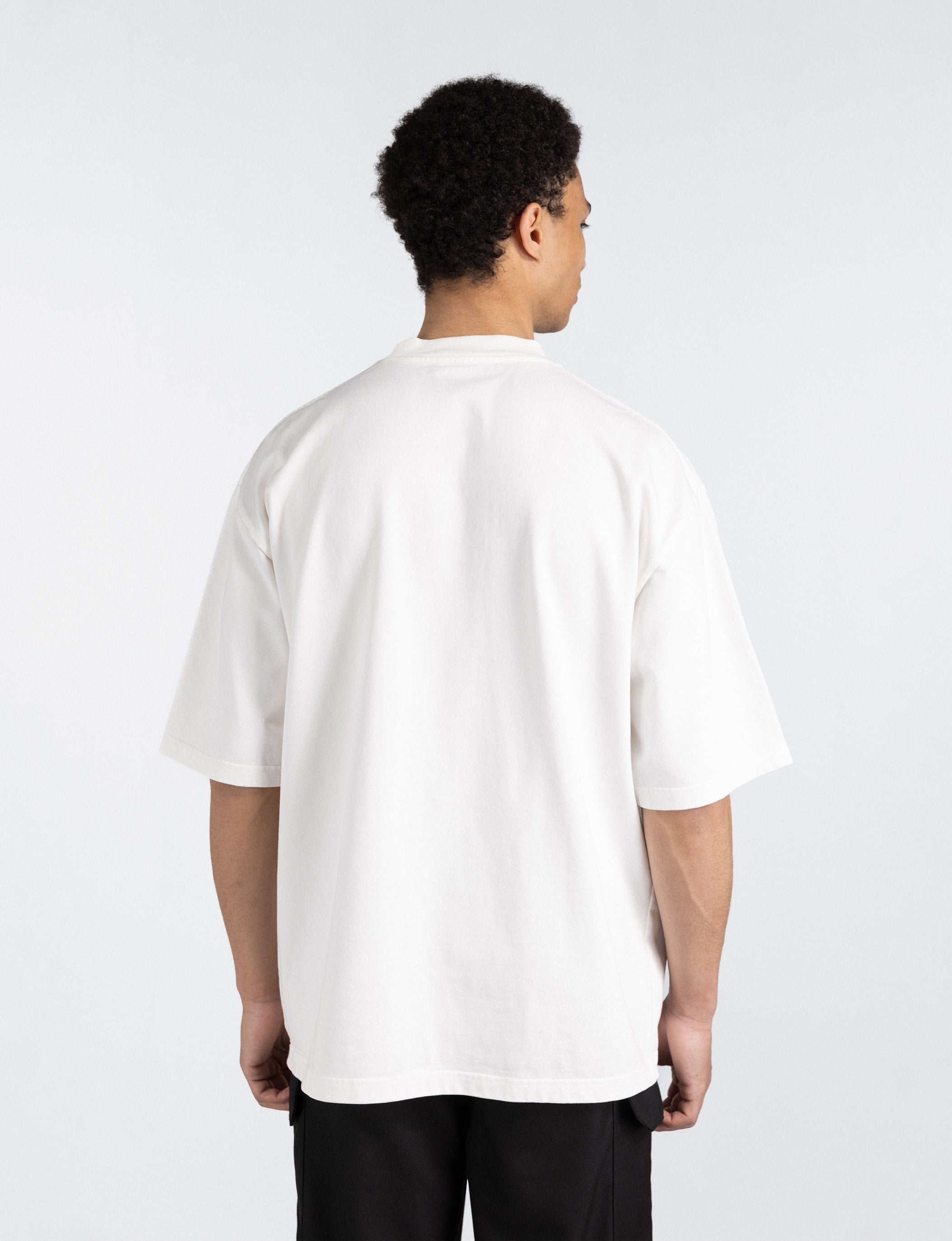 Retro logo T-shirt marshmellow