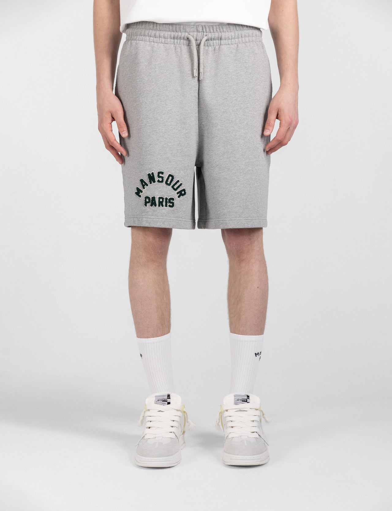 Basketball College short Heather Grey