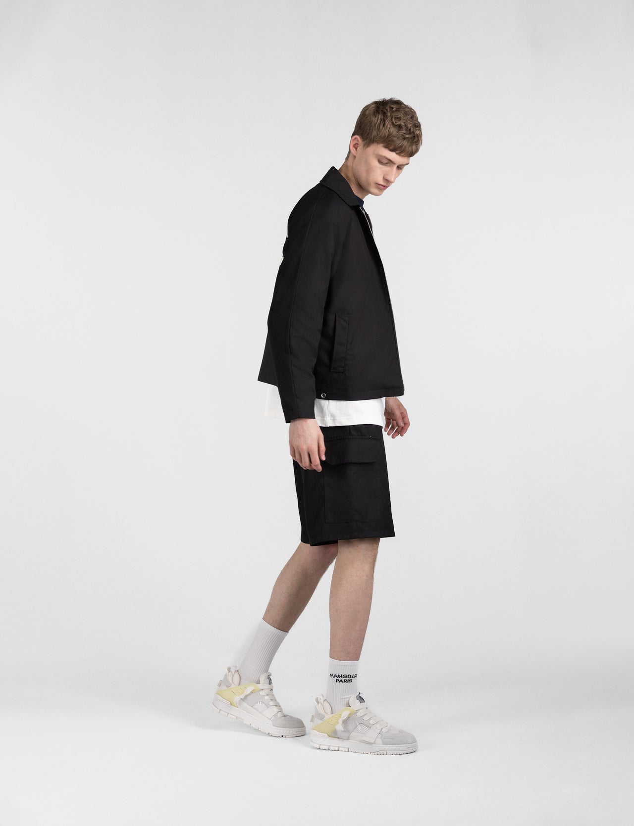 Atelier Tailored Cargo Shorts Black