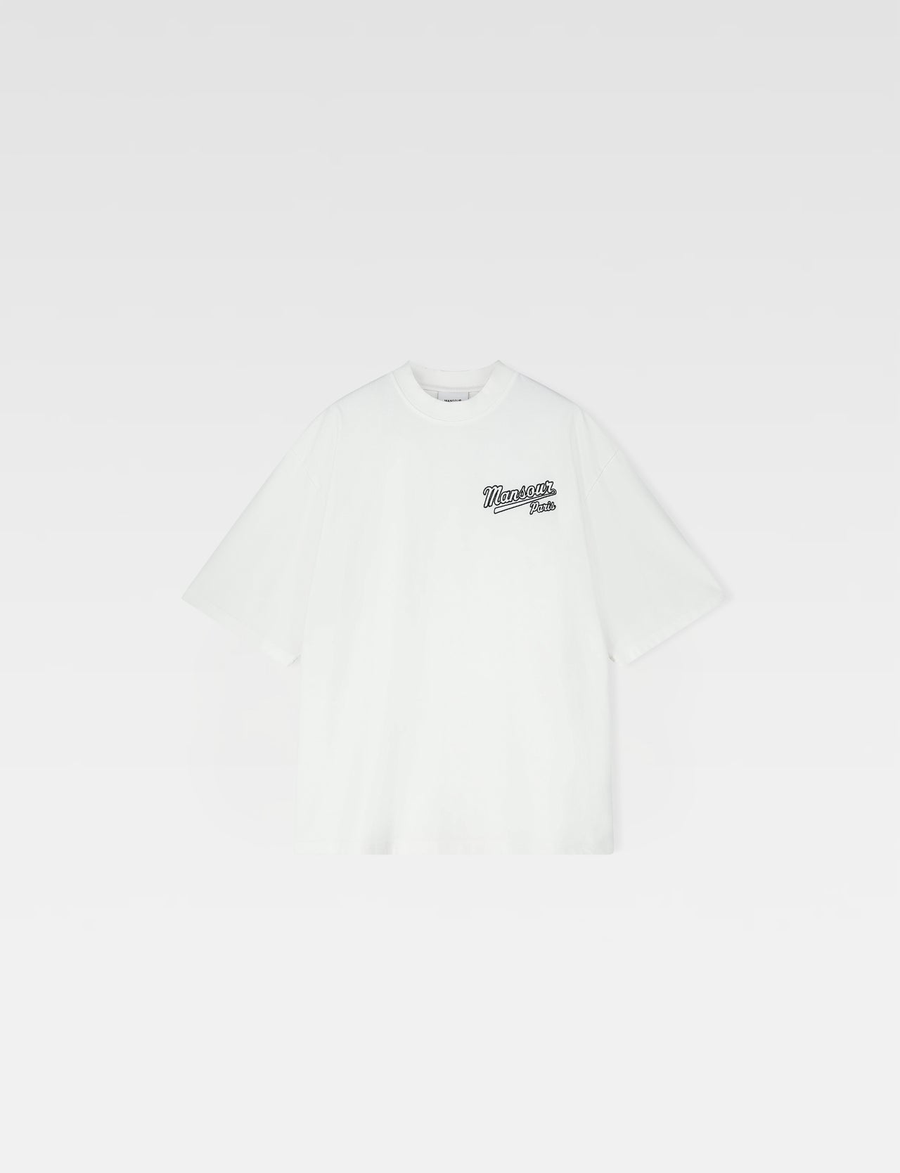 Retro logo T-shirt marshmellow