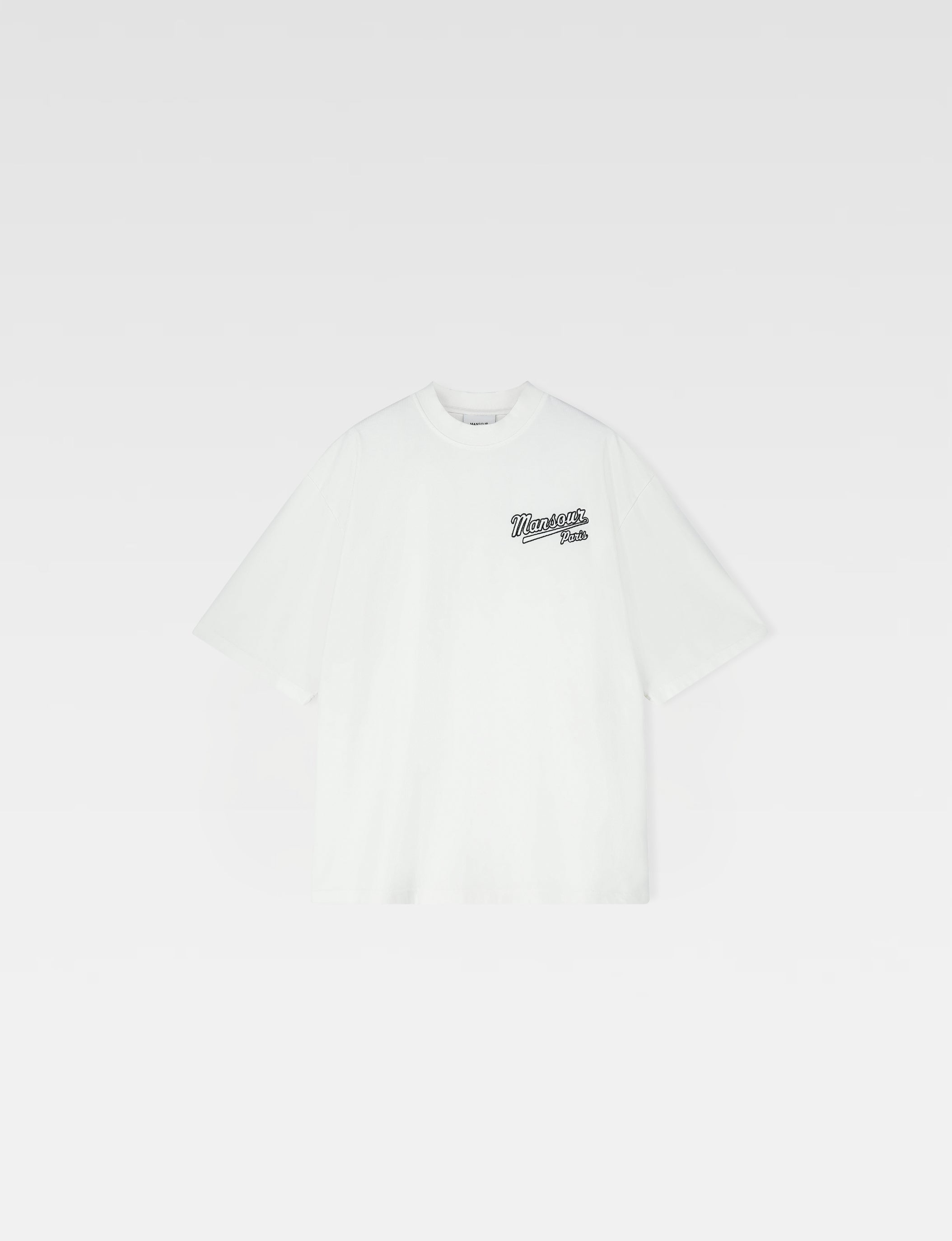 Retro logo T-shirt marshmellow