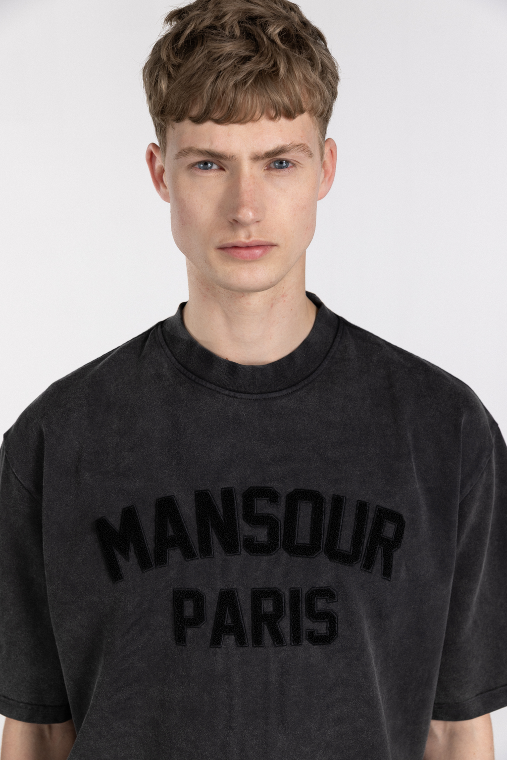 Paris College T-shirt Vintage Black