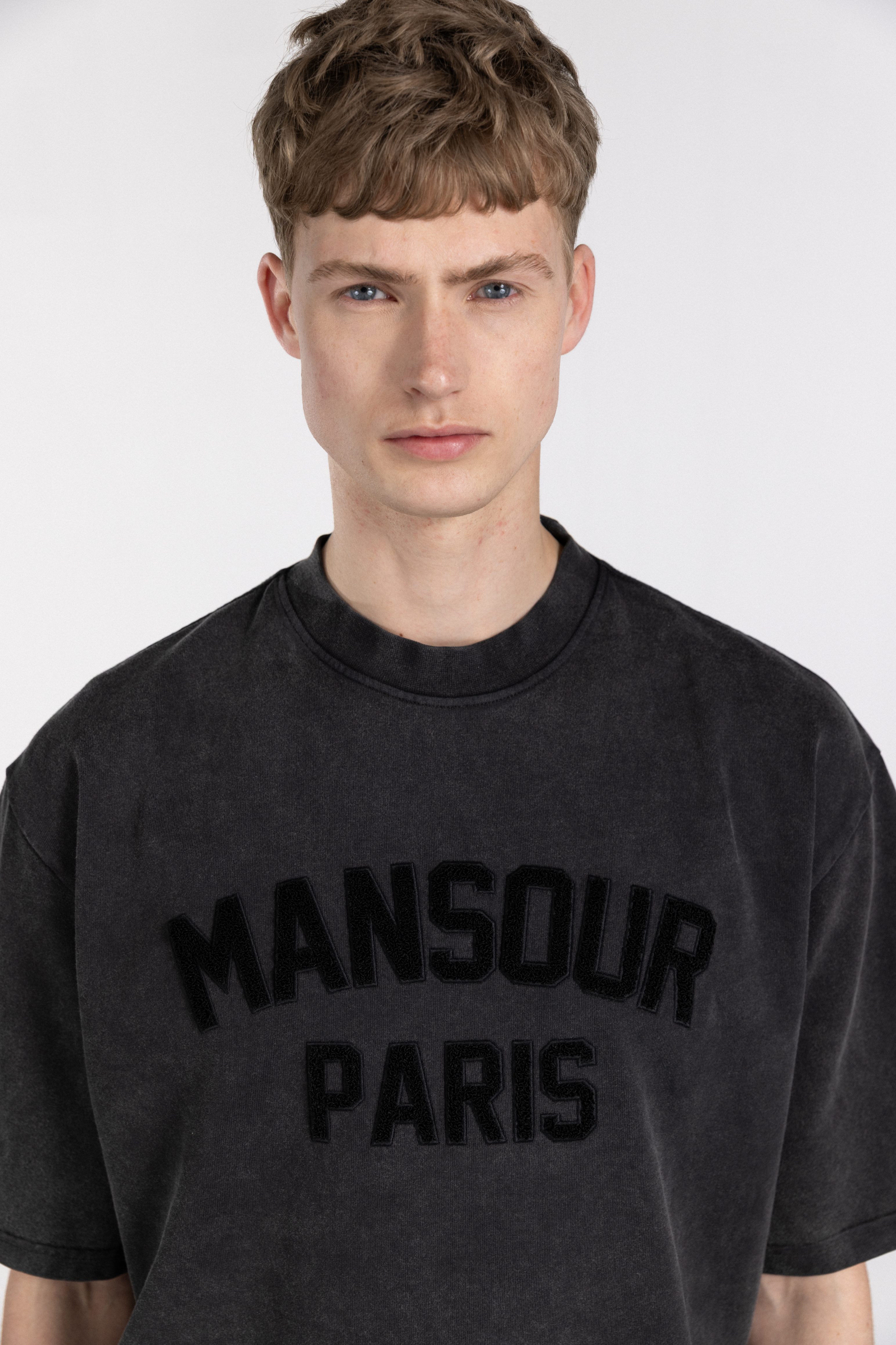 Paris College T-shirt Vintage Black