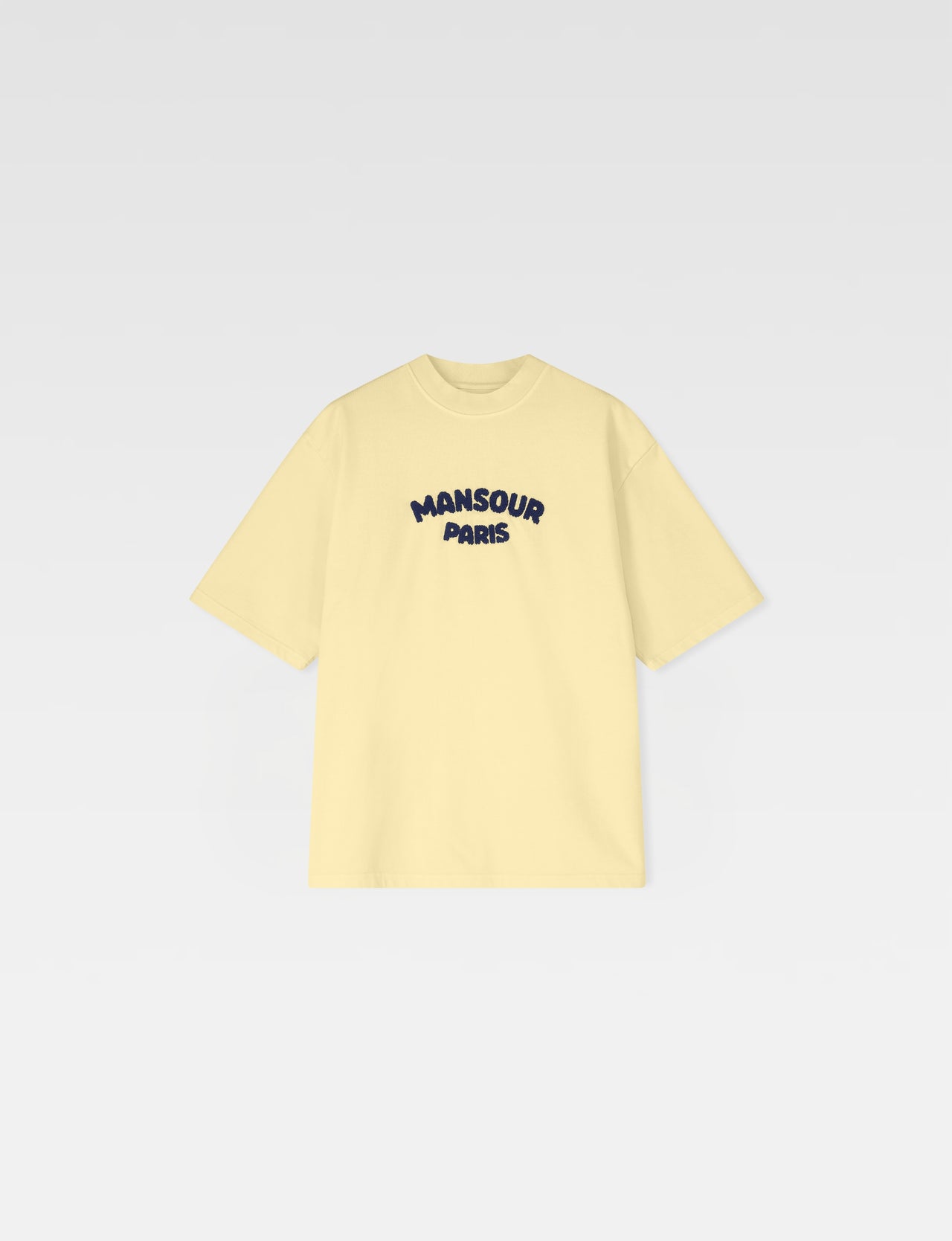Chainstitch logo t-shirt Butter Yellow