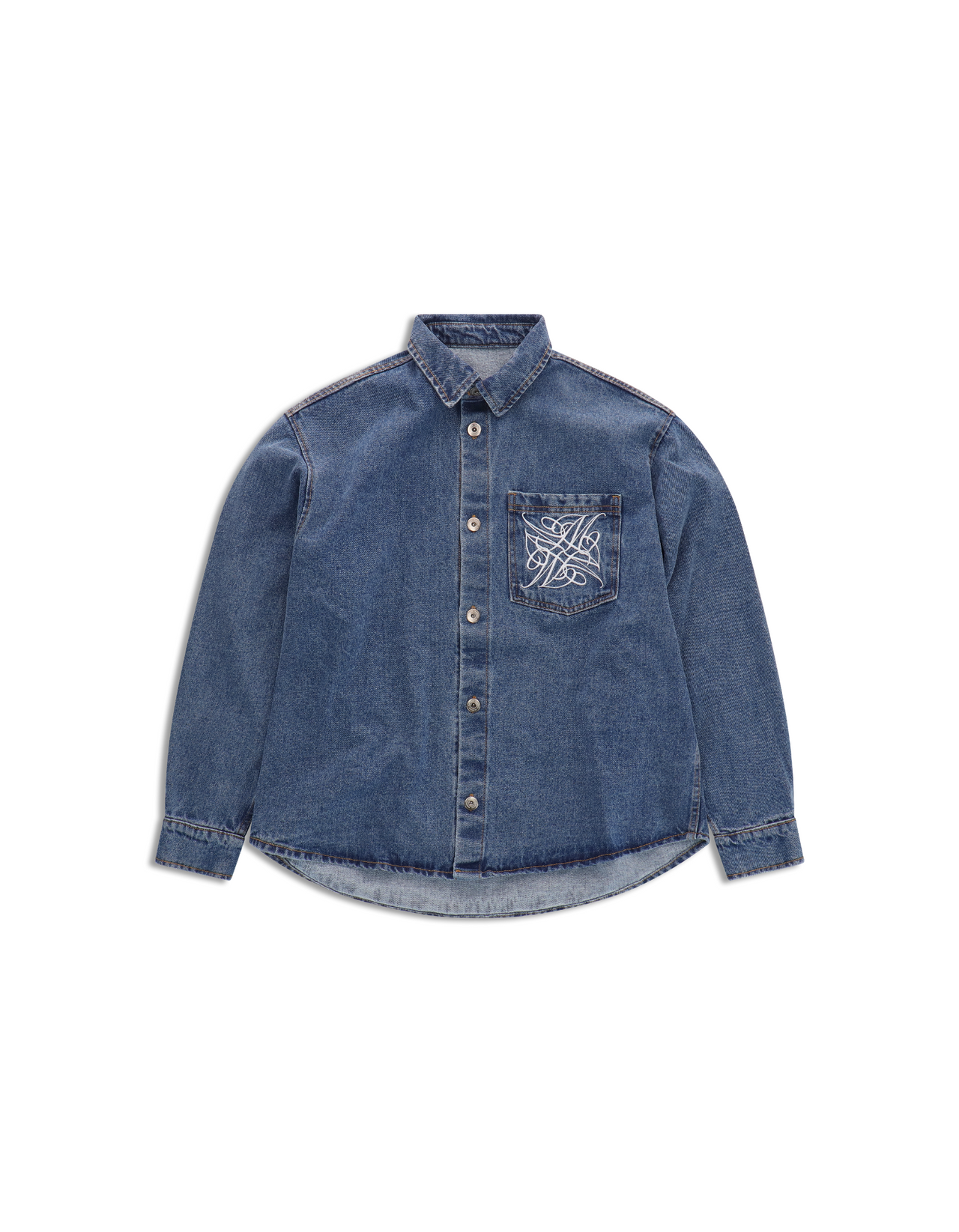 Anagram Denim Overshirt