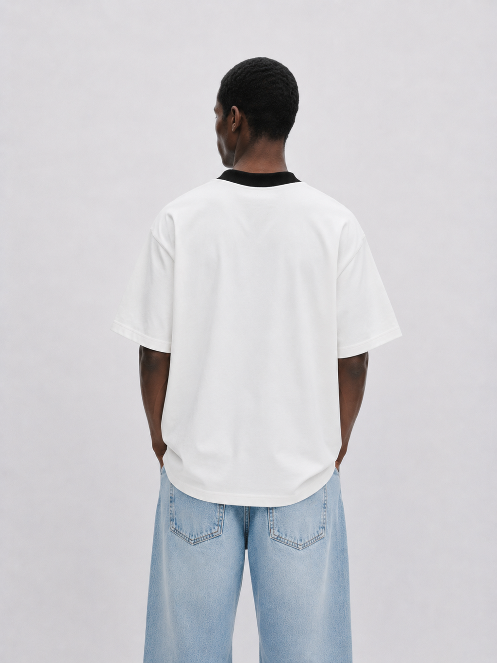 Baseball T-shirt White Back