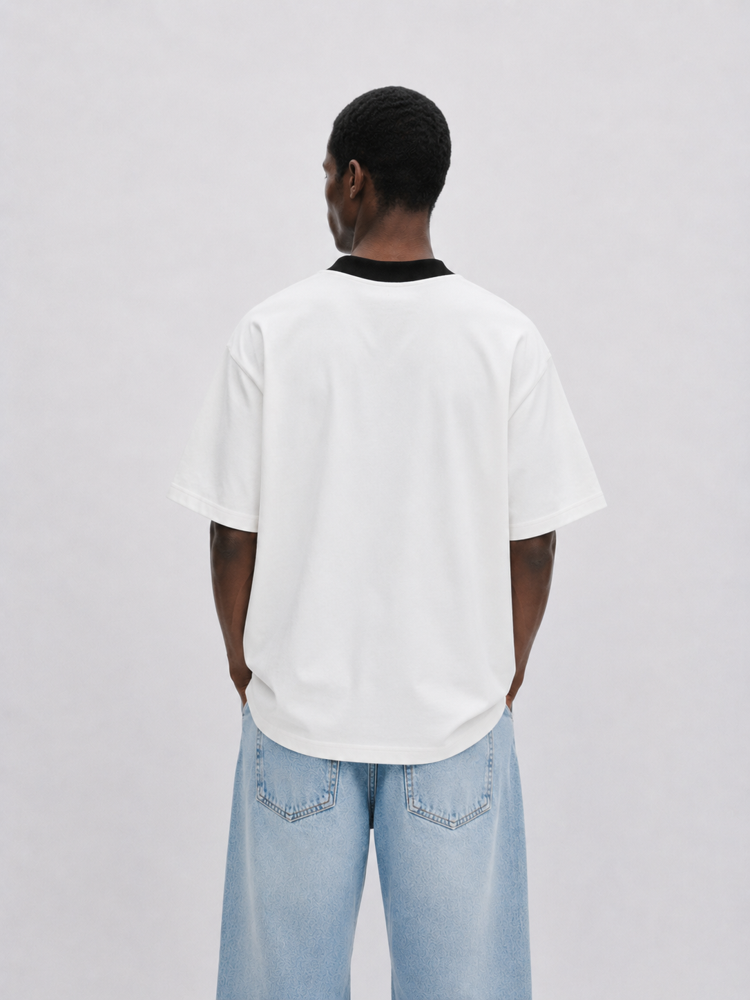 Baseball T-shirt White Back