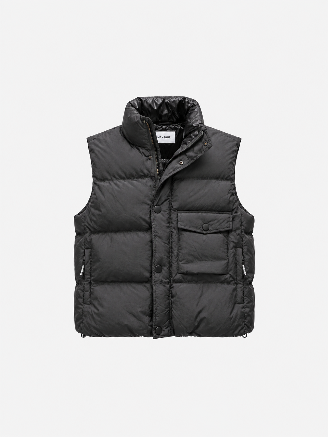 Down Vest in Nylon