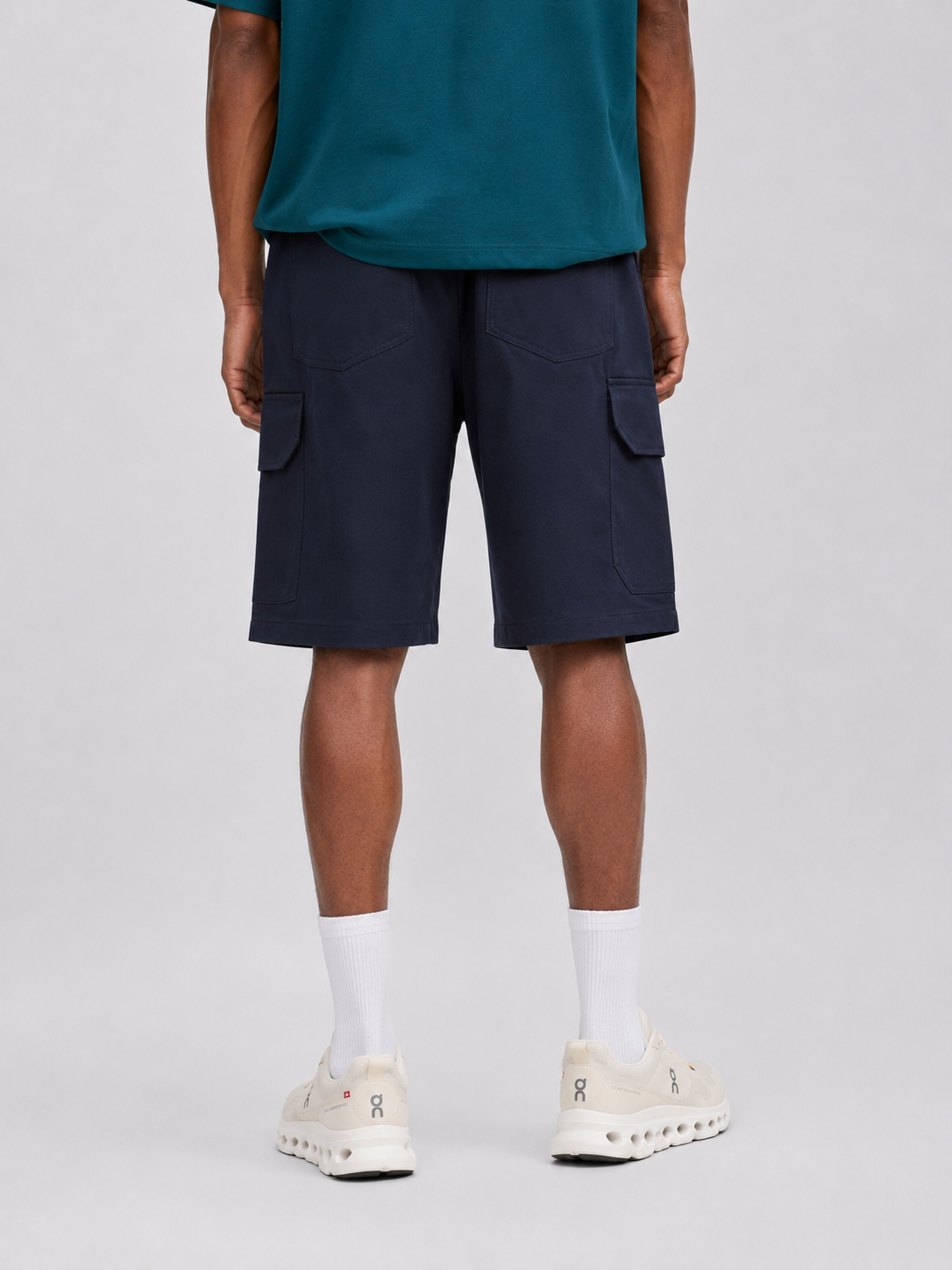 Cargo Short Navy Detail 2