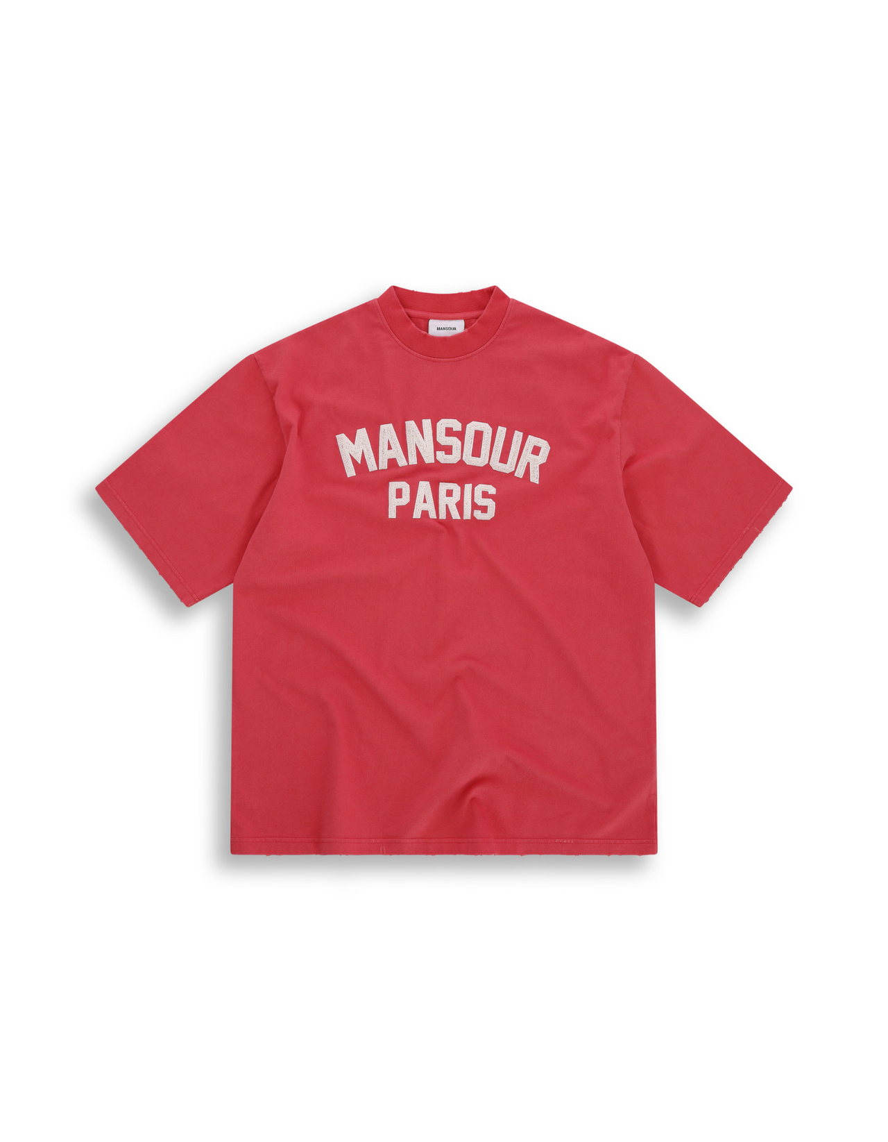 Paris College T-shirt Vintage Red