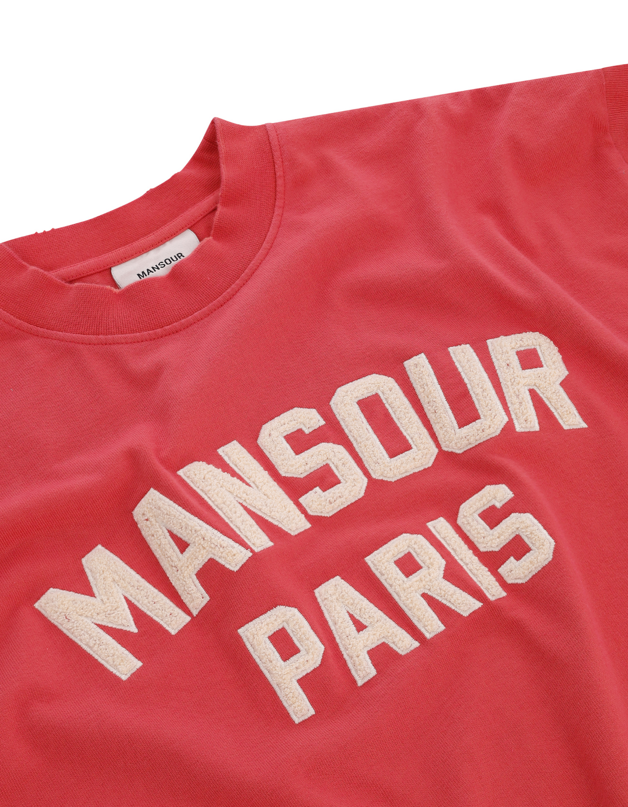 Paris College T-shirt Vintage Red