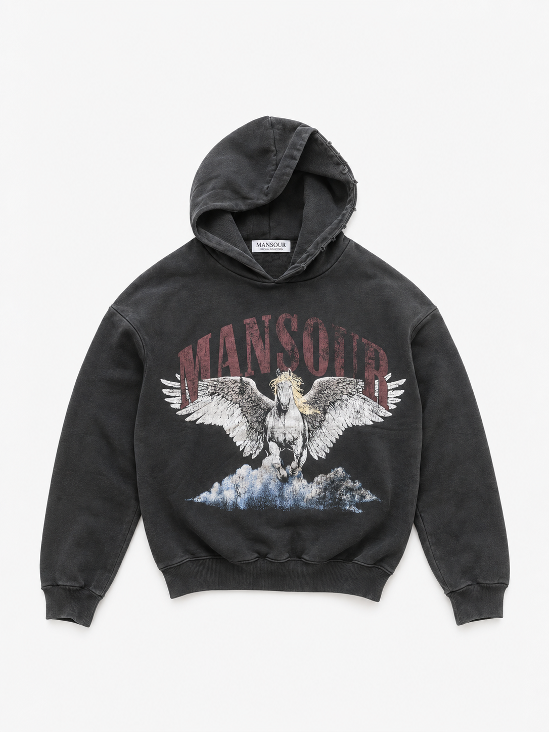 Cloud Runner Hoodie Vintage Black