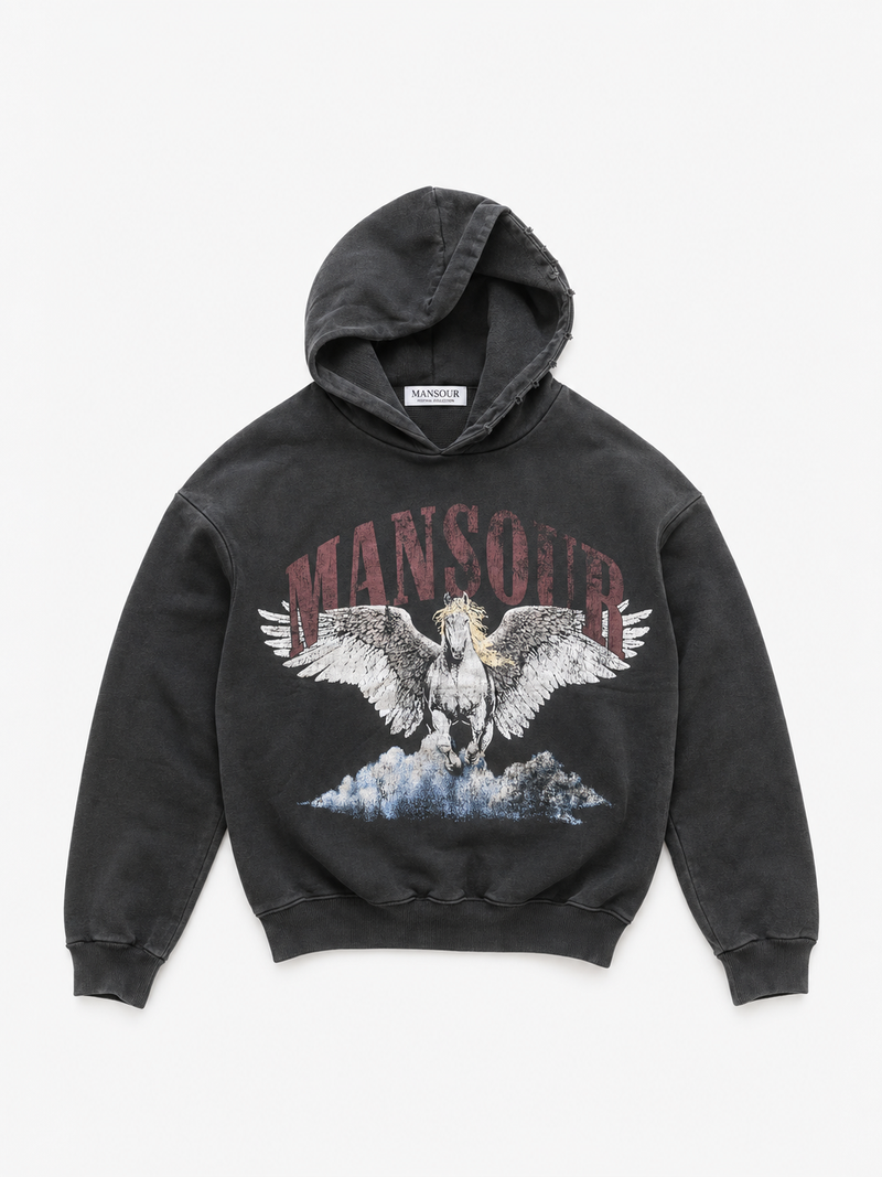 Cloud Runner Hoodie Vintage Black