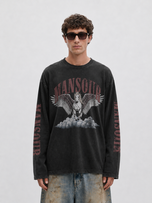 Cloud Runner Longsleeve Vintage Black