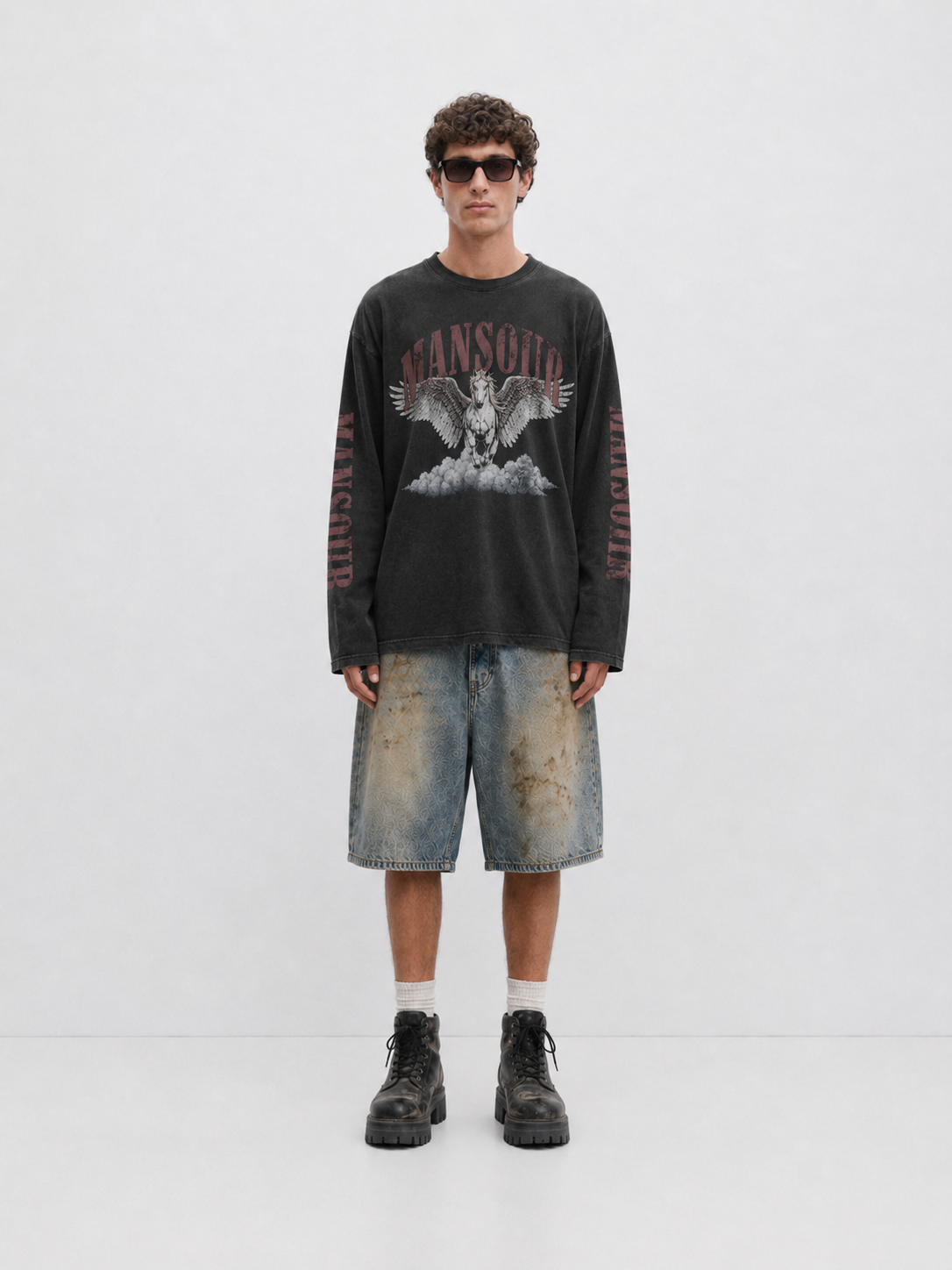 Cloud Runner Longsleeve Vintage Black full