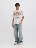 Cloud Runner T-shirt Dusty White Full