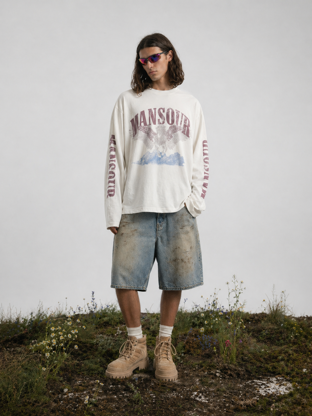 Cloud Runner Longsleeve Dusty White