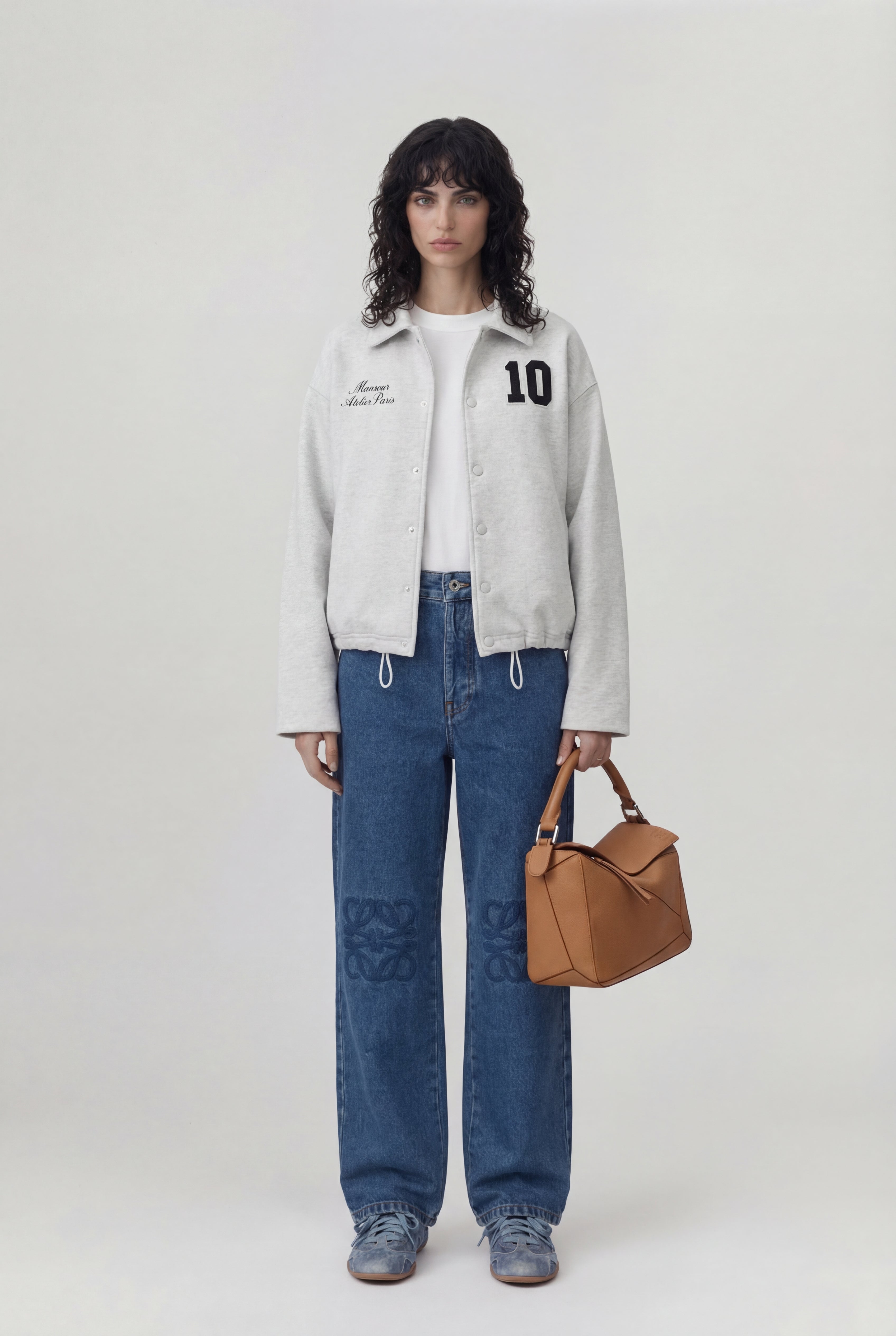 Coach Jacket Heather Grey