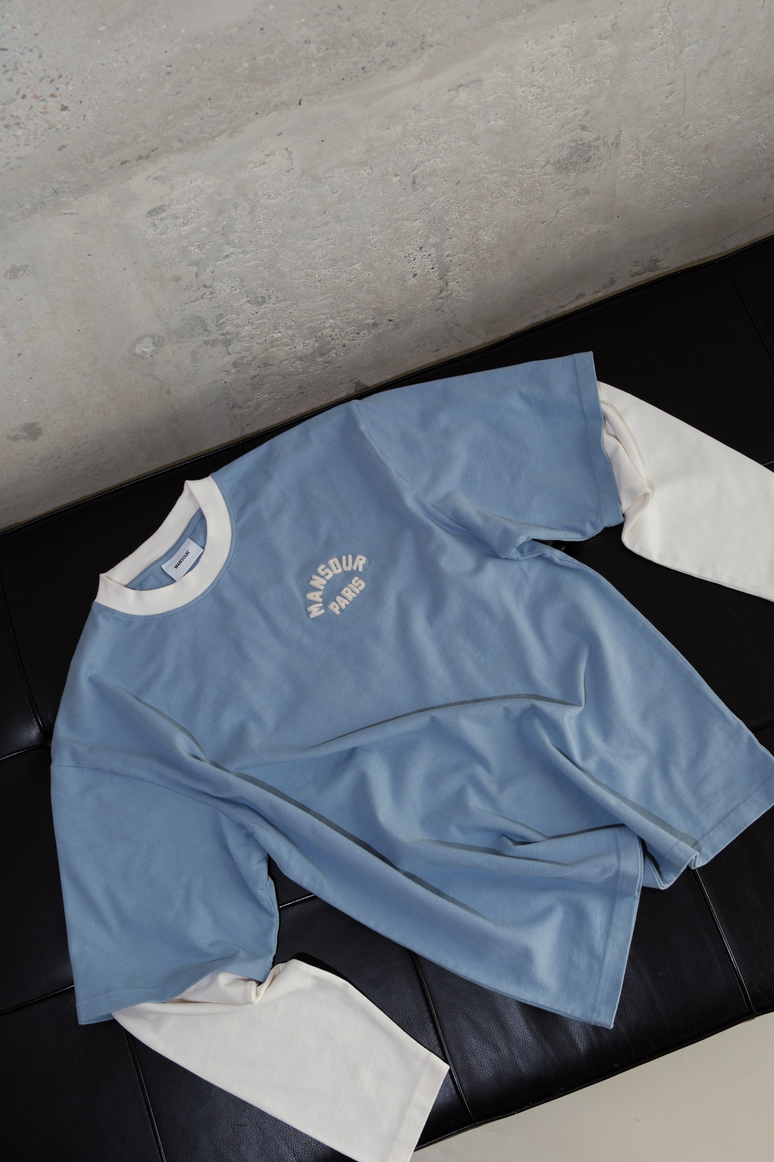 Paris College Longsleeve Dusty Blue