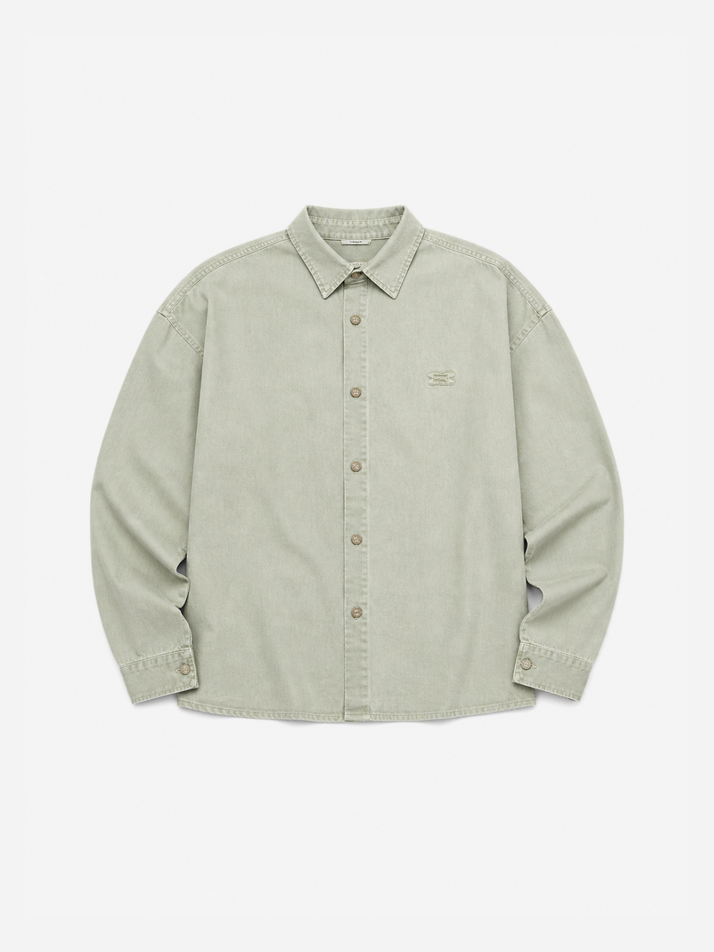 Denim Overshirt Sage