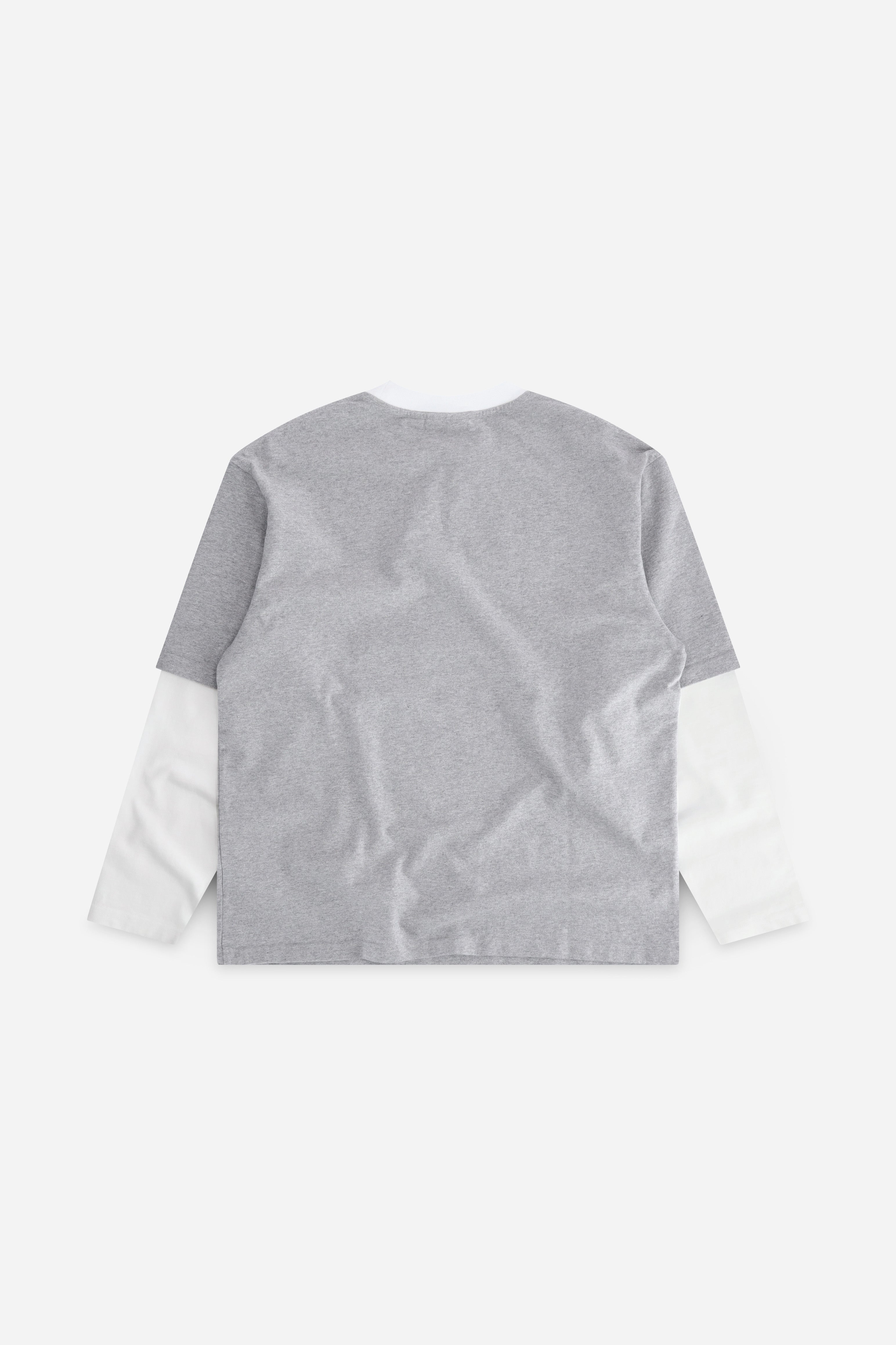 Double Sleeved Longsleeve Heather Grey