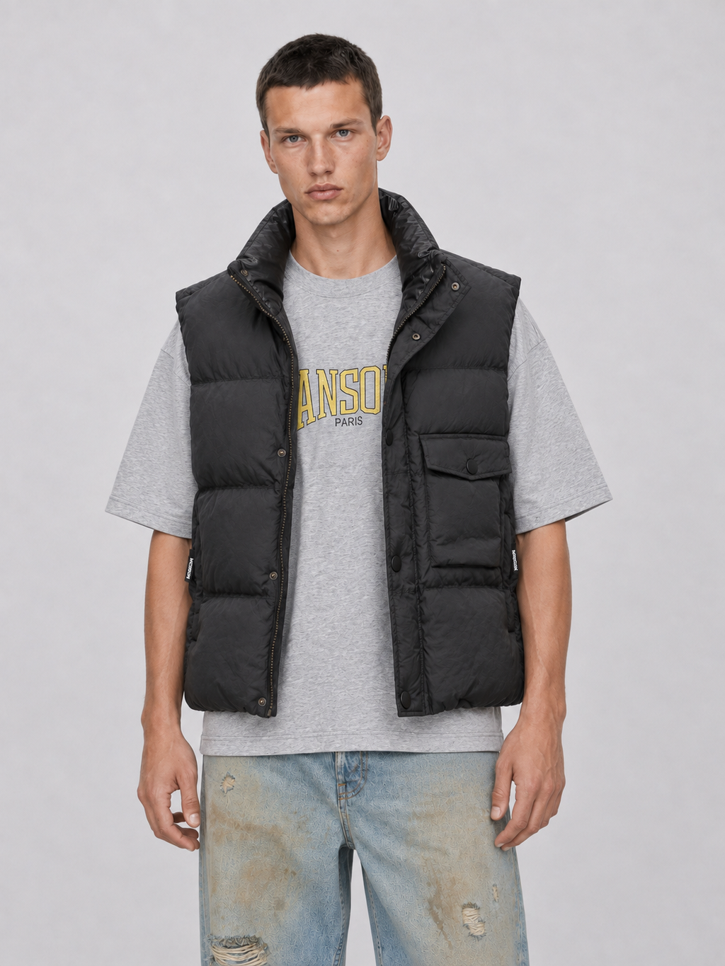 Bodywarmer van nylon