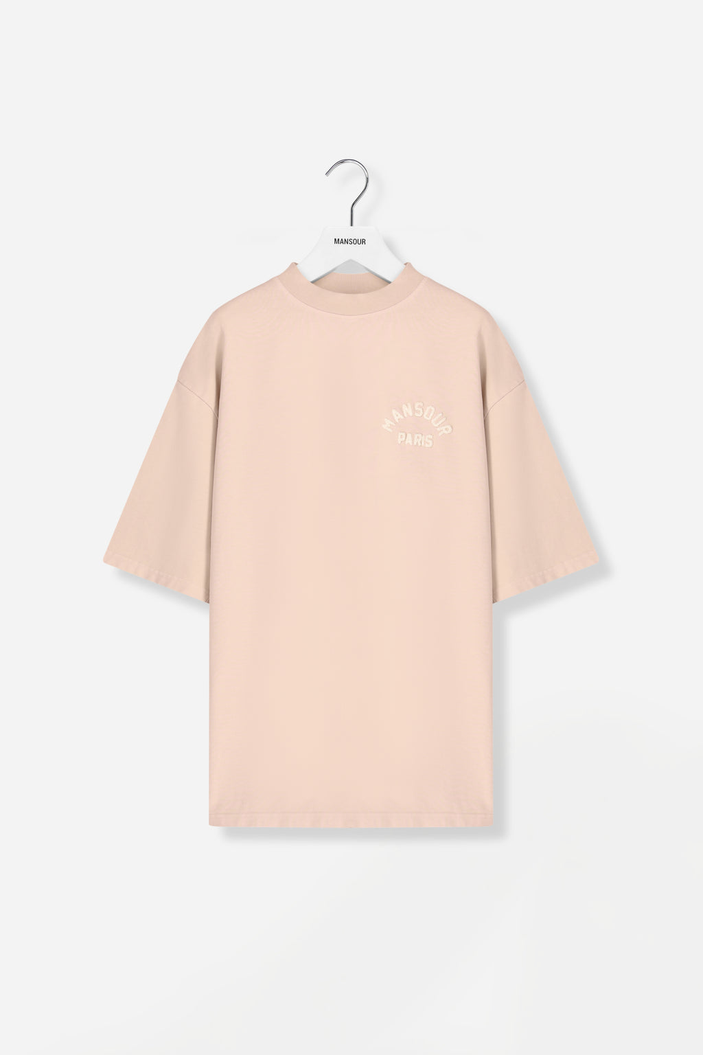 Paris College T-shirt Dusty Pink