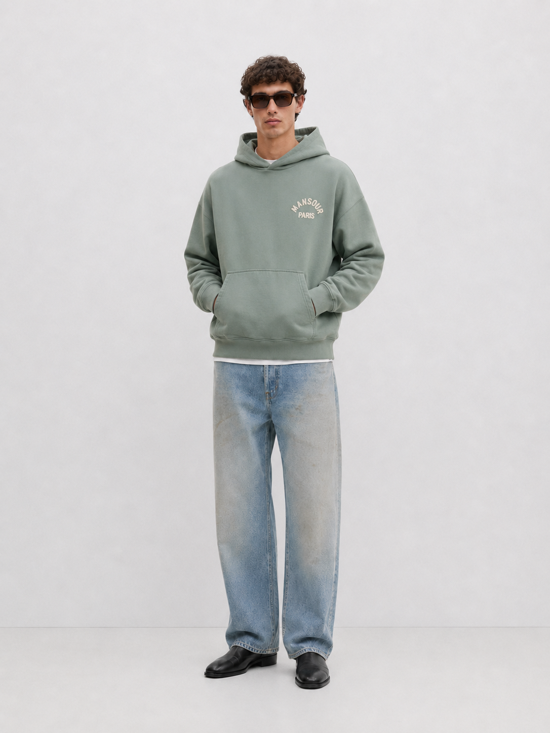 Green Milieu Hoodie
