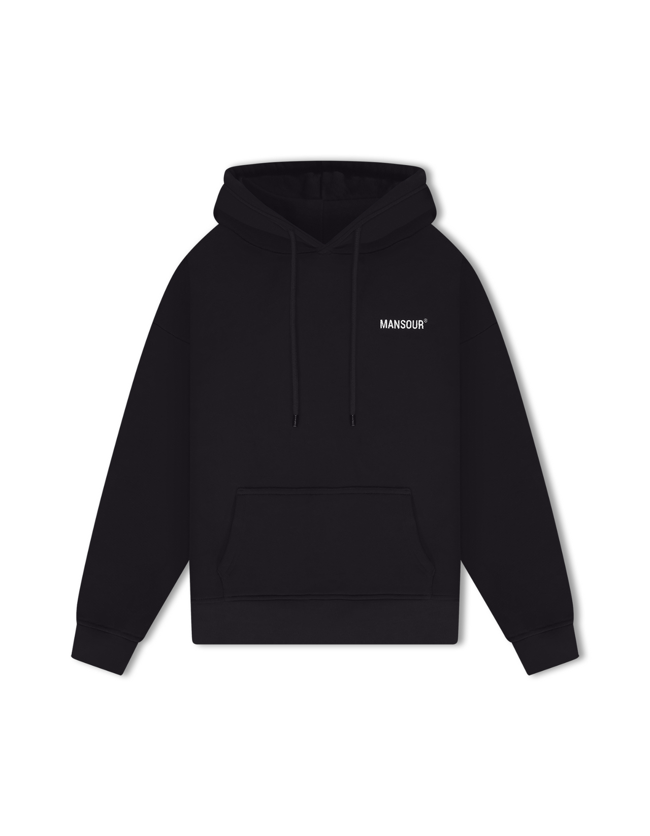 Logo hoodie zwart