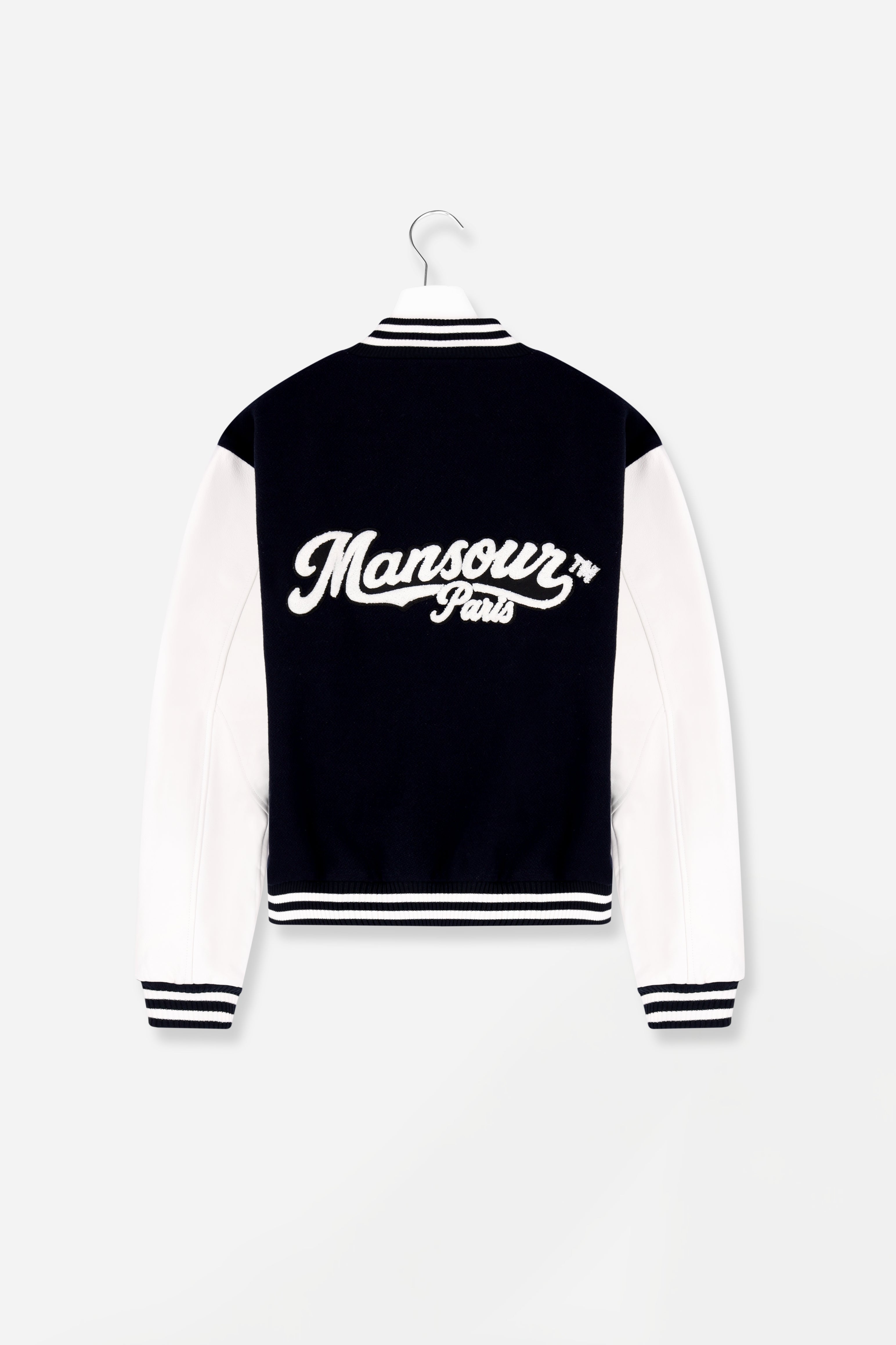 College Varsity Jacket Navy