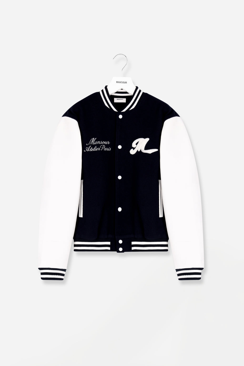 College Varsity Jacket Navy