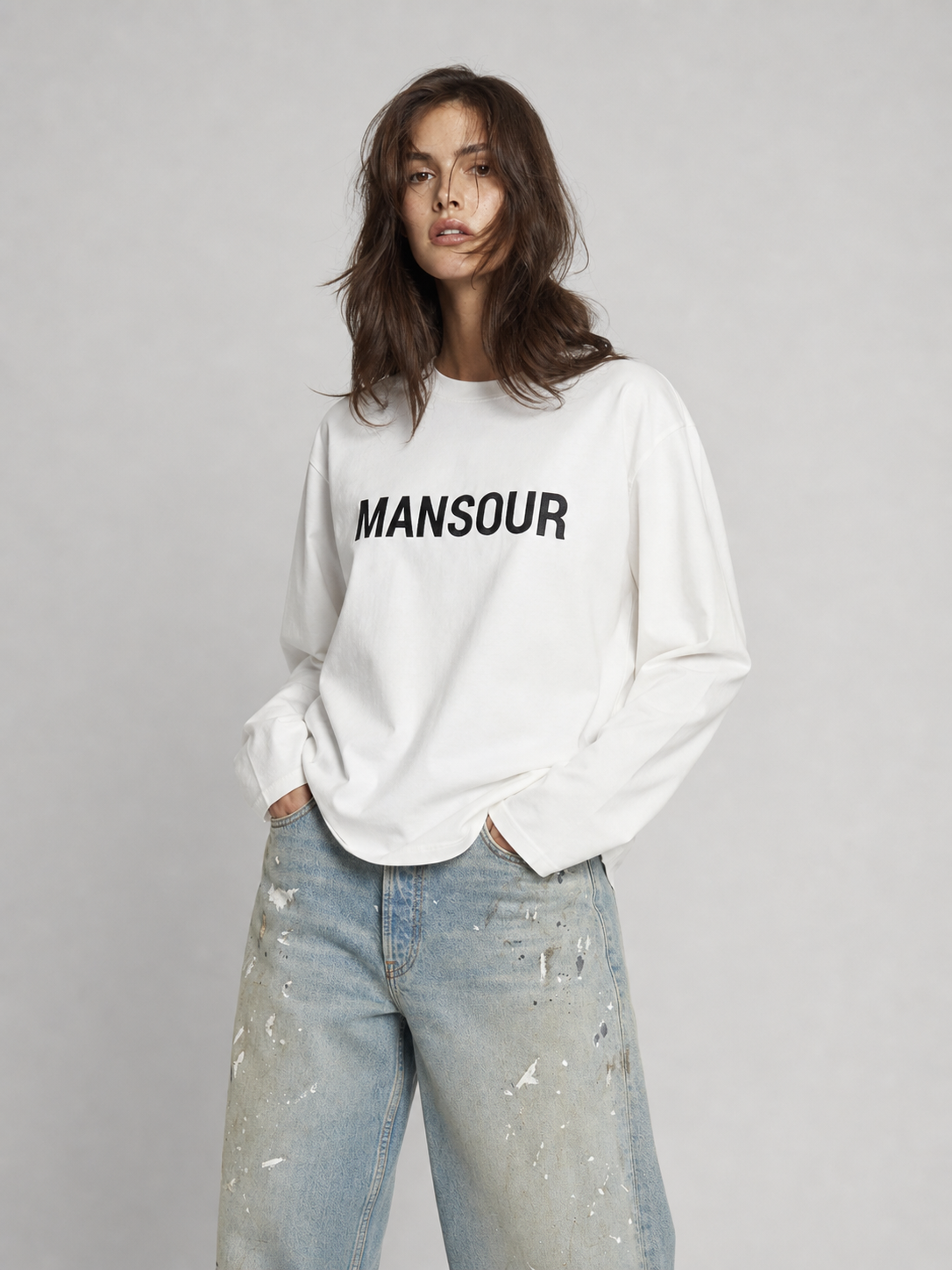 Linda Model Monogram Longsleeve