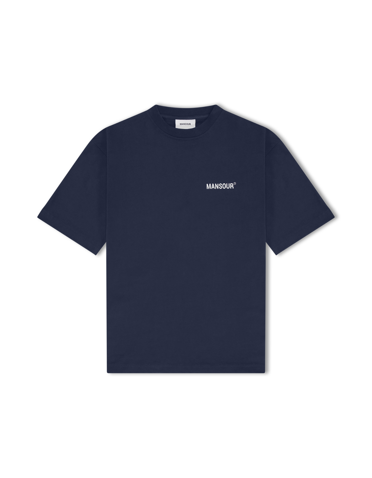 Logo T-shirt Navy Blauw