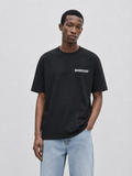 Logo Address T-shirt Black Medium