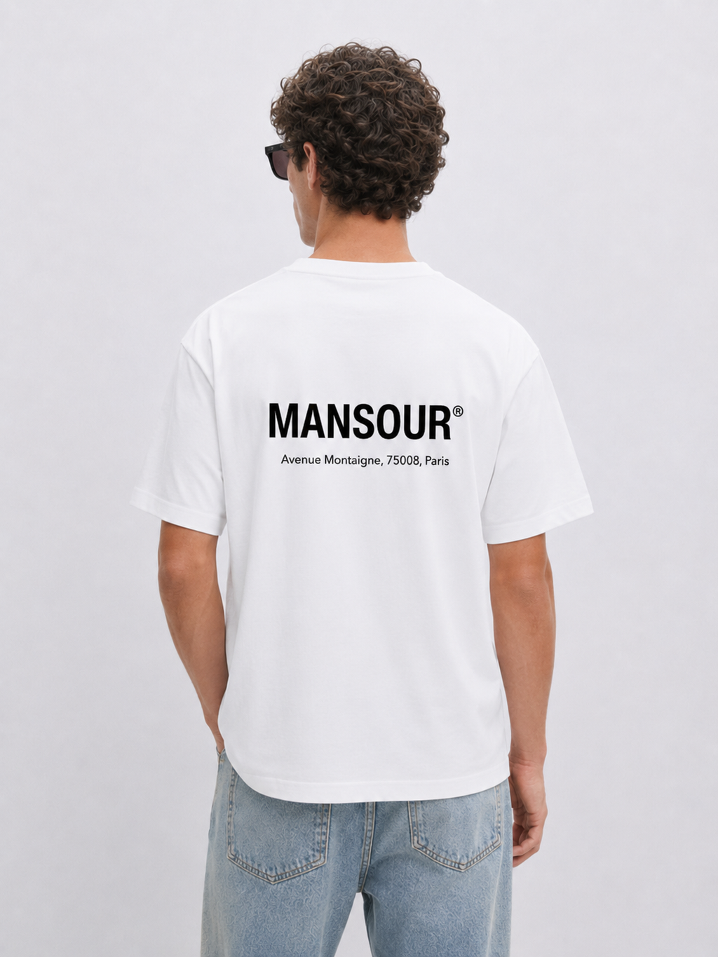 Logo adress T-shirt Back