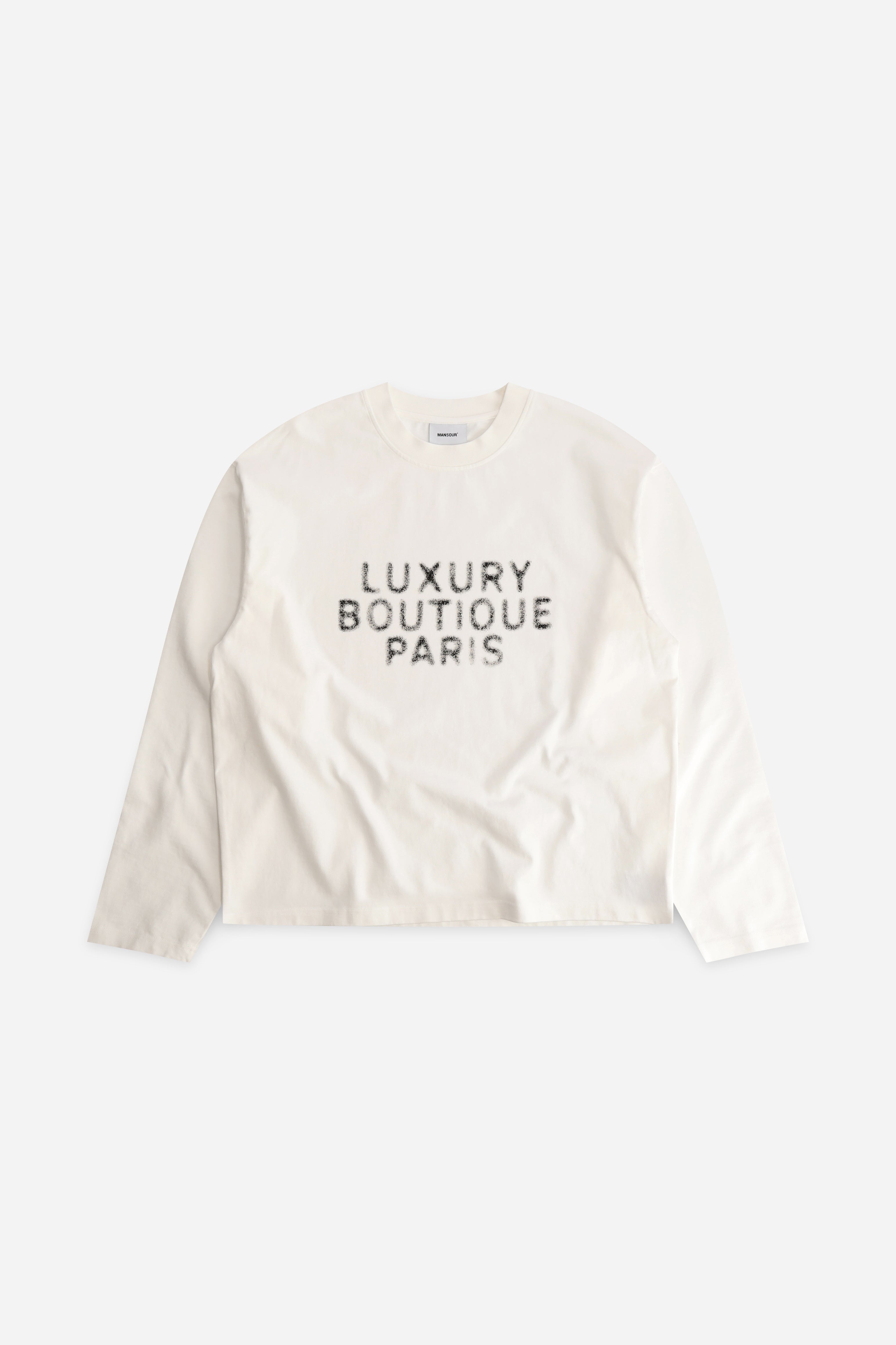 Luxury Boutique Longsleeve Vintage White