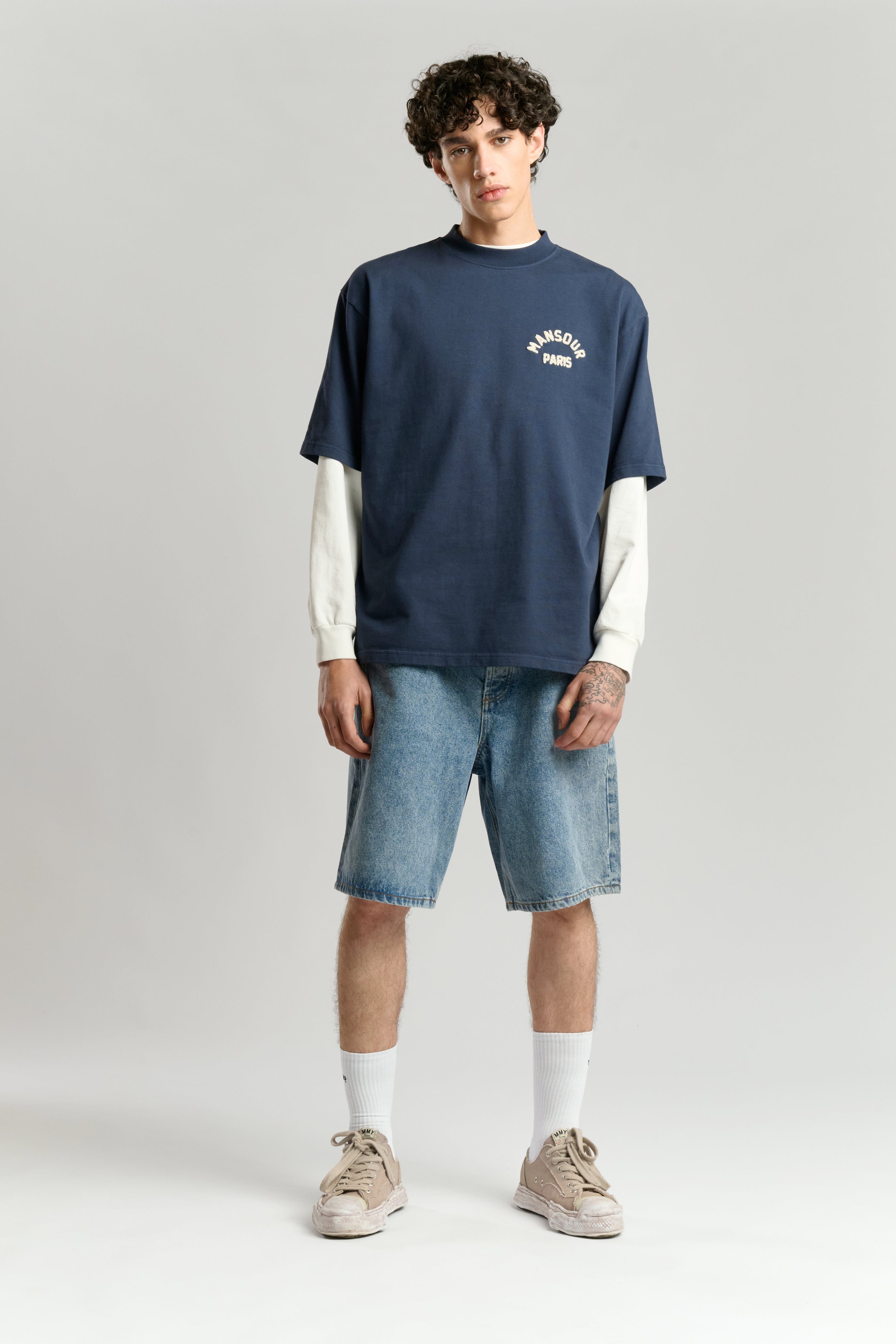 Paris College T-shirt Bariton Blue