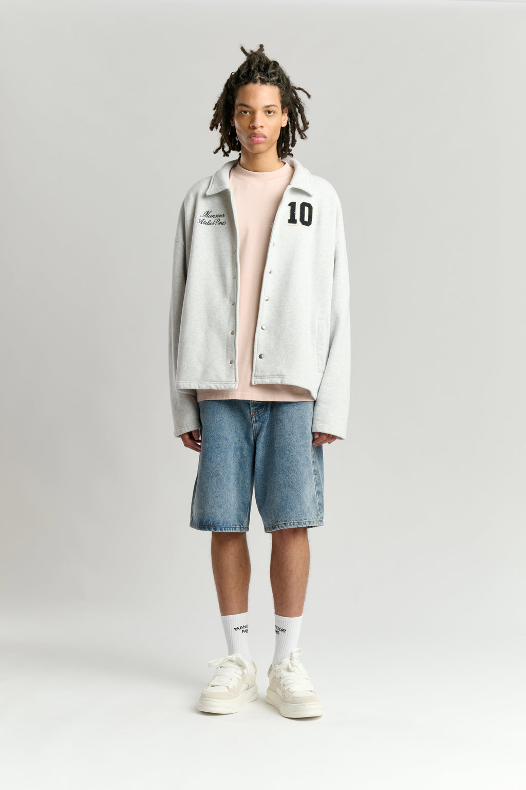 Coach Jacket Heather Grey