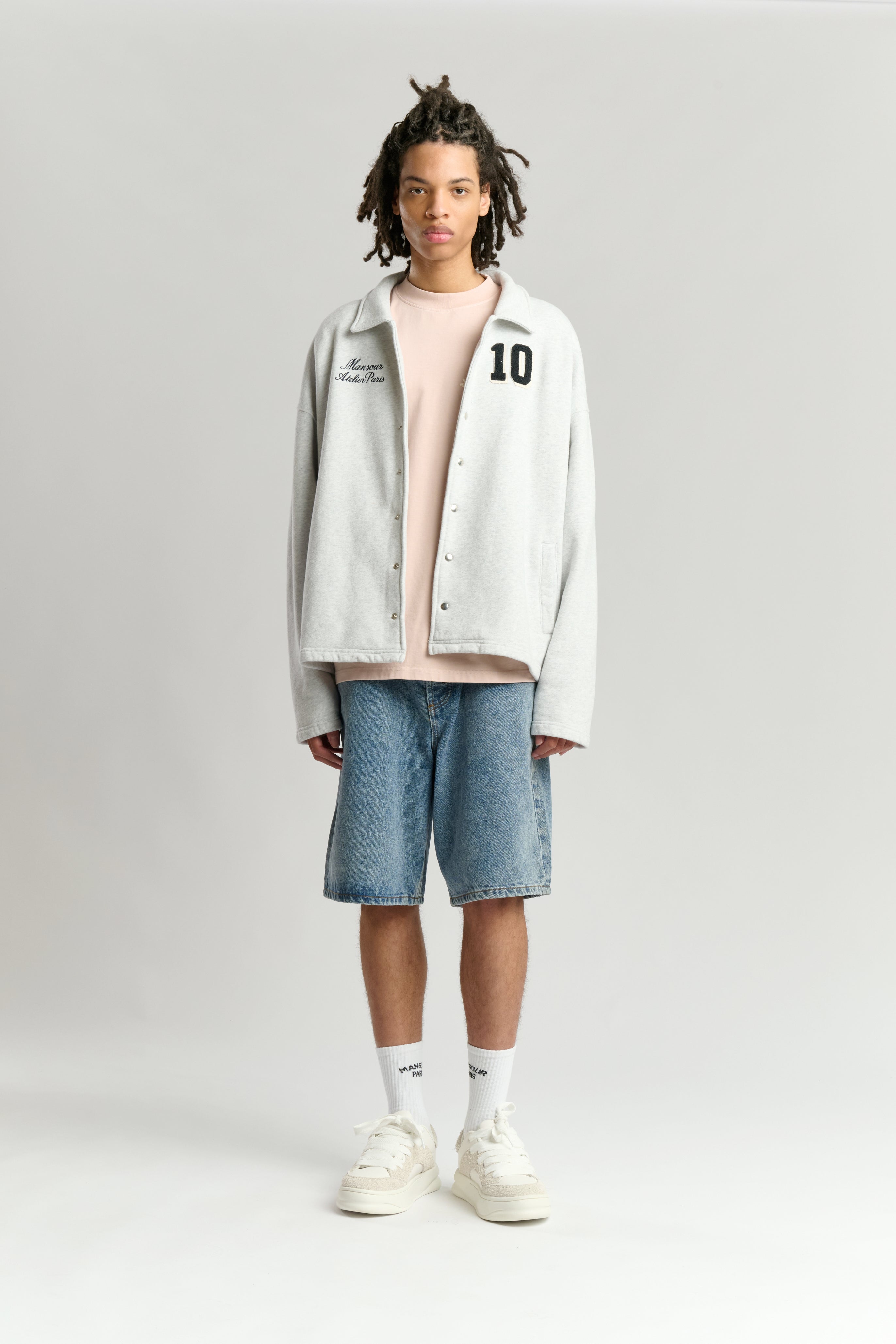 Coach Jacket Heather Grey