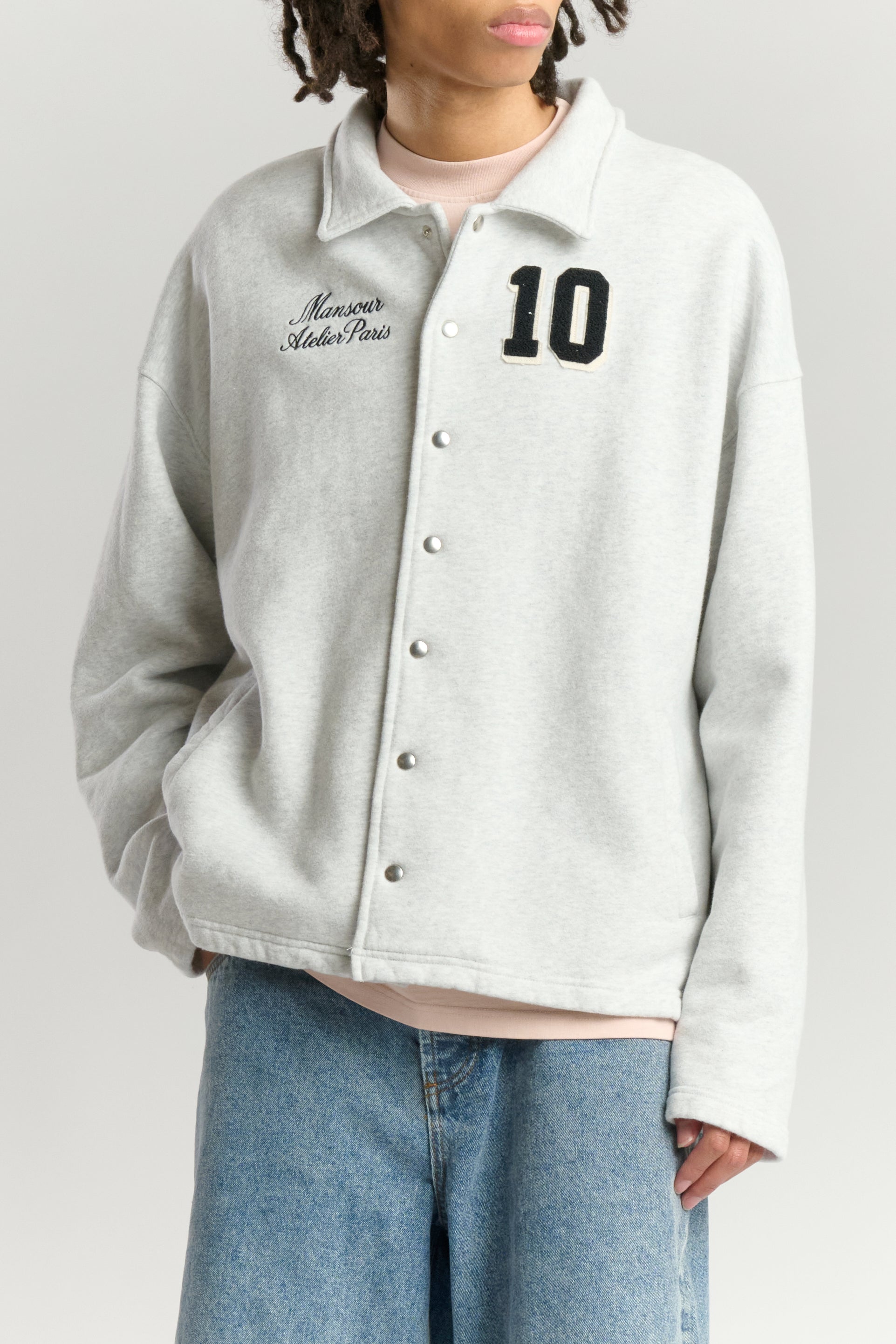 Coach Jacket Heather Grey