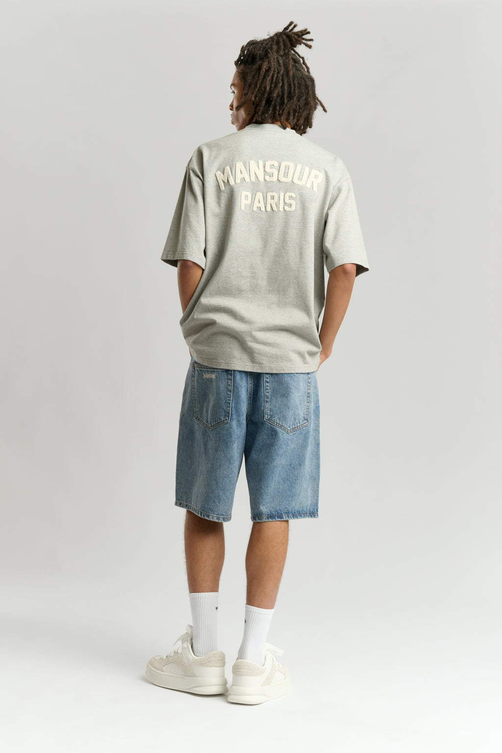 Paris College T-shirt Heather Grey