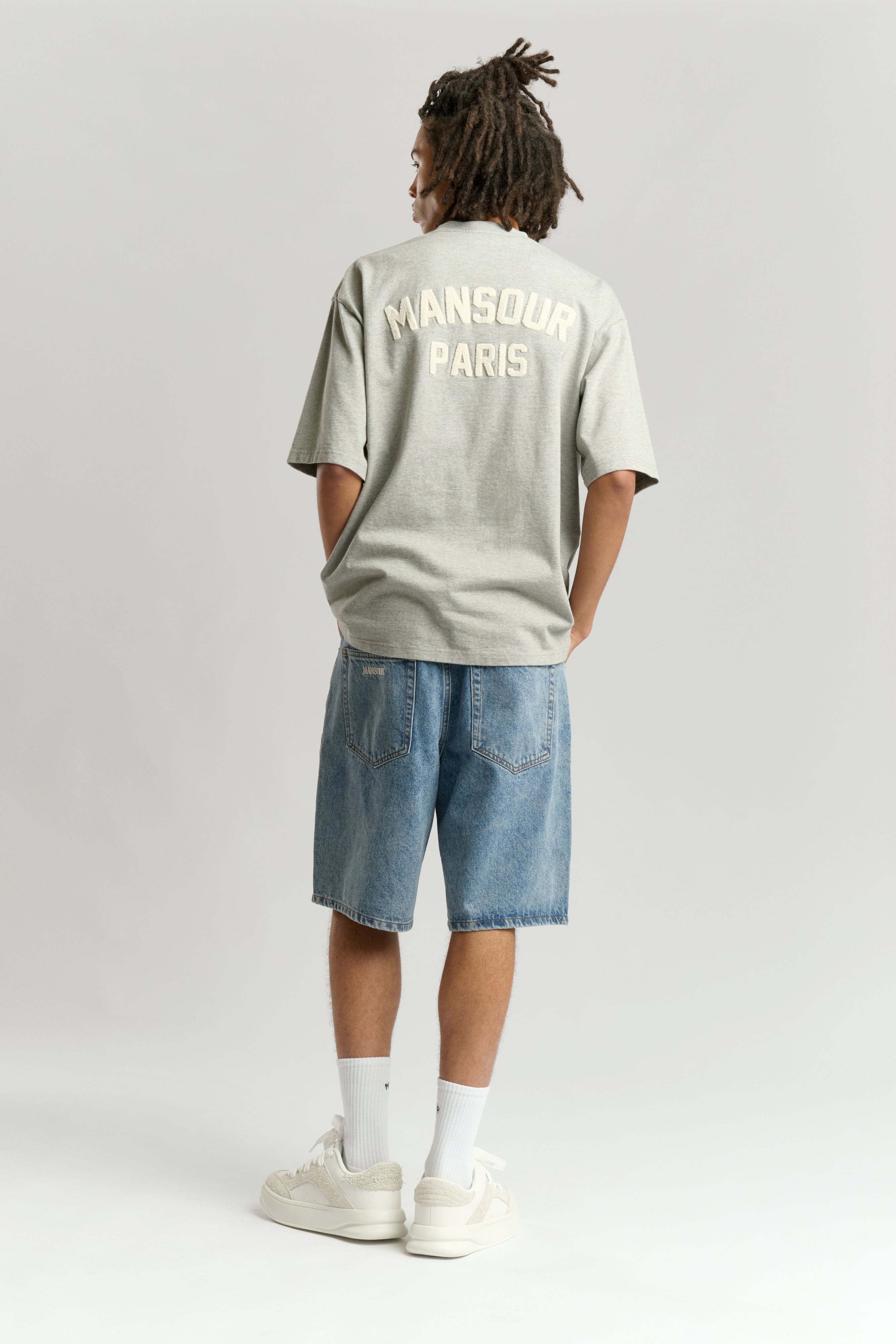 Paris College T-shirt Heather Grey