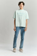 Paris College T-shirt Misty Blue