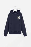 M Patch Hoodie Navy