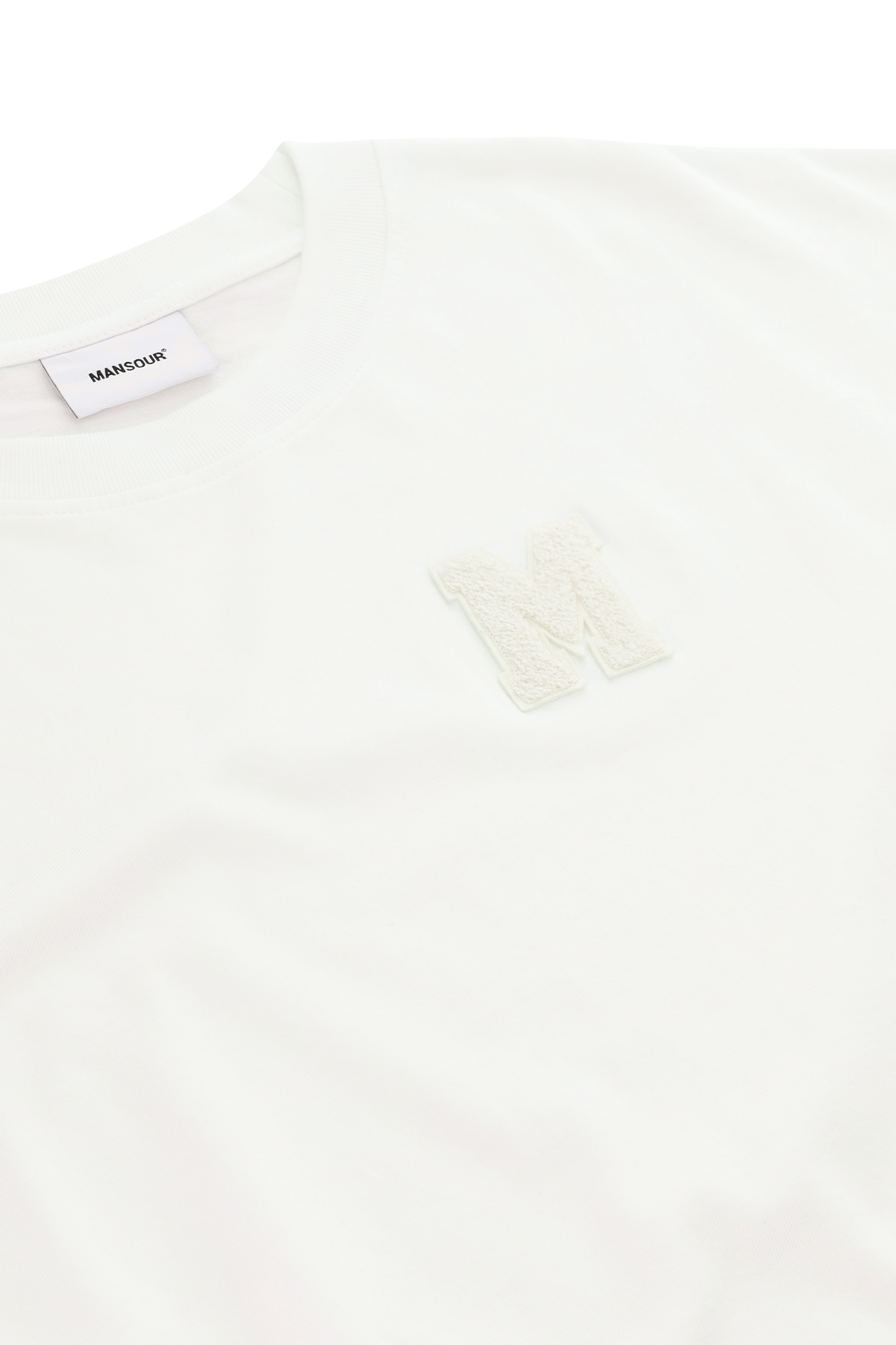 M Patch T-shirt Marshmellow