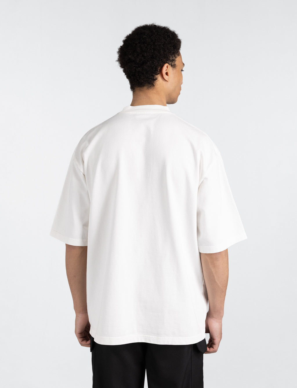 Retro logo T-shirt marshmellow